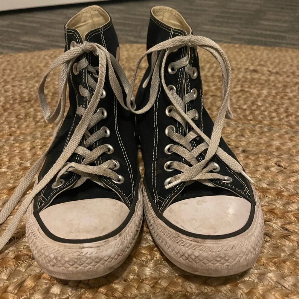 Black Hightop Converse